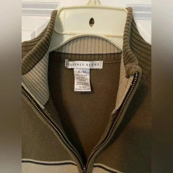 Geoffrey Beene Men’s Size XL Pull Over - Picture 3 of 5